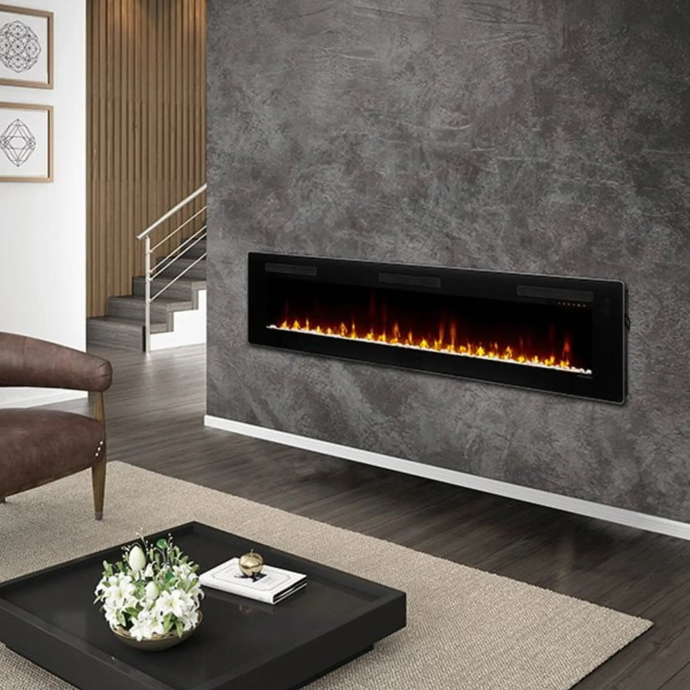 Built-In Electric Fireplaces