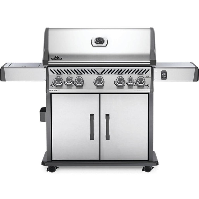 Napoleon - 66" Rogue SE 625 RSIB Freestanding Gas Grill with Infrared Rear & Side Burners - 88,000 BTU