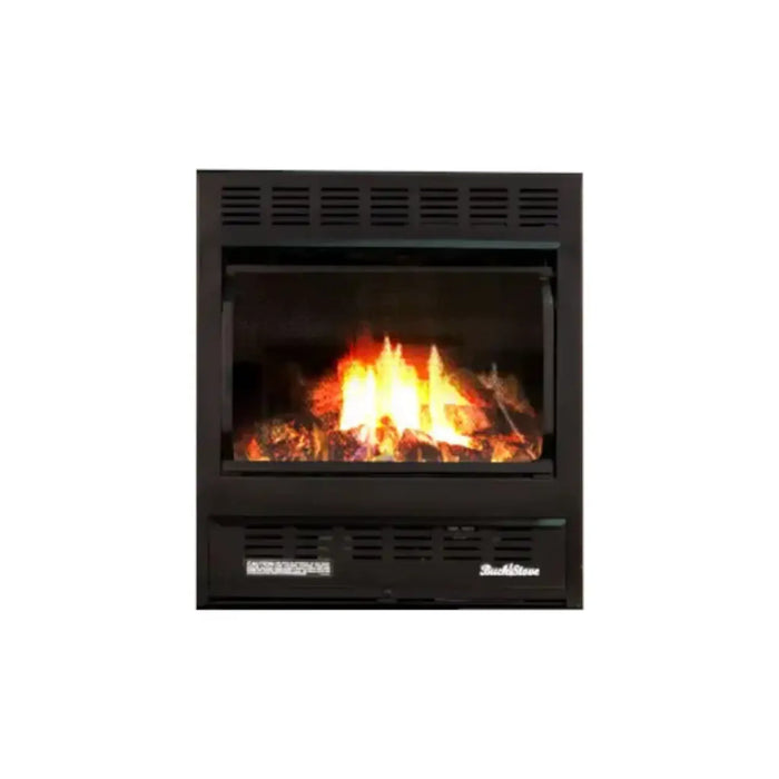 Buck Stove - Model 1110 Ventless Gas Fireplace With Blower - 10,000 BTU