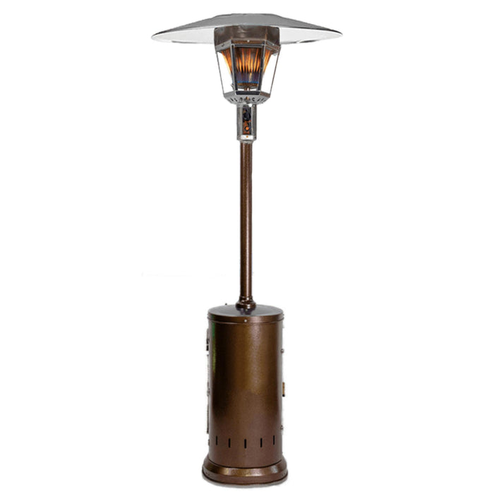 RADtec - 96" Real Flame NG Patio Heater - Antique Bronze Finish - 40,000 BTU