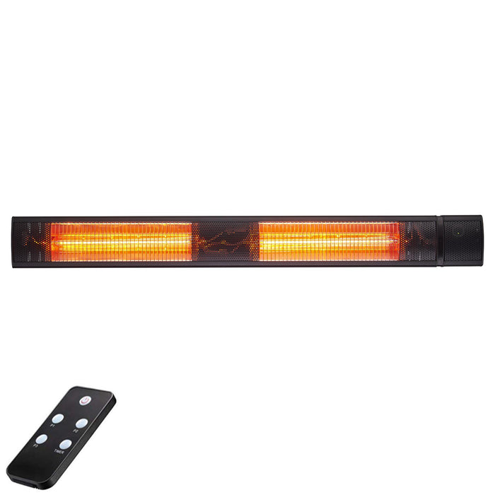 RADtec - G30R - 3000W 38" Golden Tube Electric Patio Heater - 220V