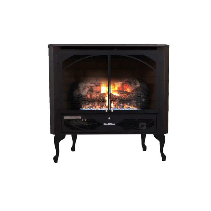 Buck Stove - Model 384 32-Inch Ventless Gas Stove With Blower - 33,000 BTU