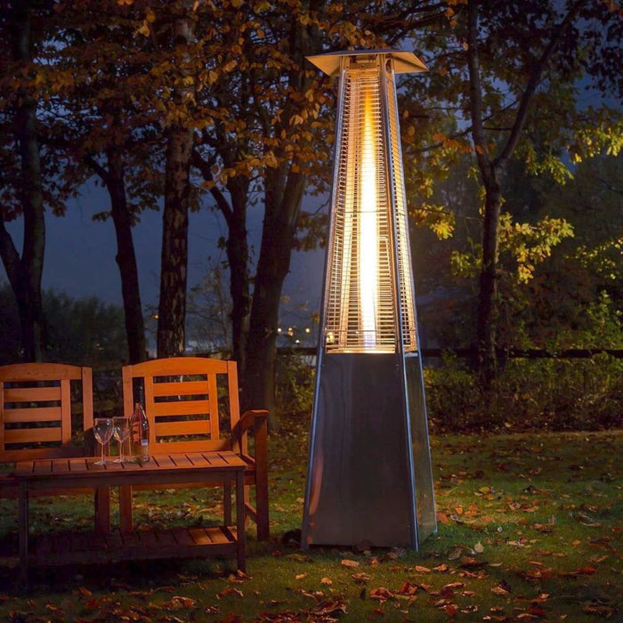 RADtec TF-WBG - 89" Tower Flame Propane Patio Heater - 41,000 BTU