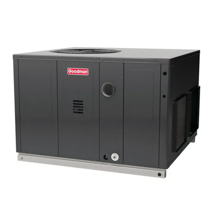 Goodman - 4.0 Tons/100,000 BTU Packaged Gas/Electric Central Air System - SEER2 3.4 - Single Stage - 208V