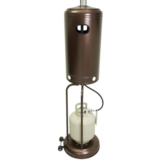 RADtec - 96" Real Flame Propane Patio Heater - Antique Bronze Finish - 40,000 BTU