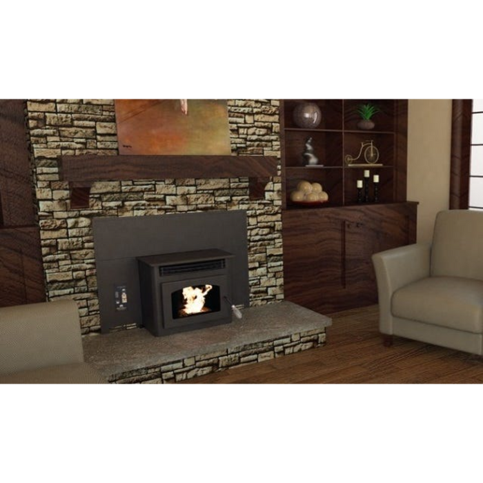 Breckwell - Model SP22 Maverick Pellet Stove With Blower - 40,000 BTU