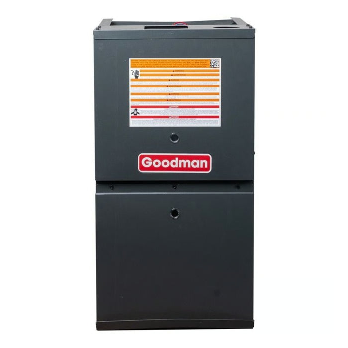 Goodman - 80,000 BTU 80% Gas Furnace - 21" Width - Upflow / Horizontal - Single Stage - 115V - R32
