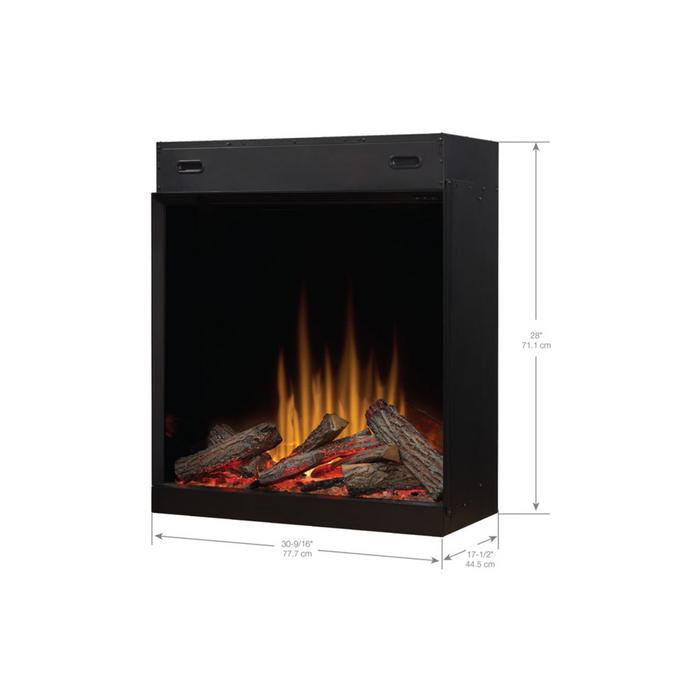 Dimplex - Ignite Aspire 30" Built-In Electric Fireplace