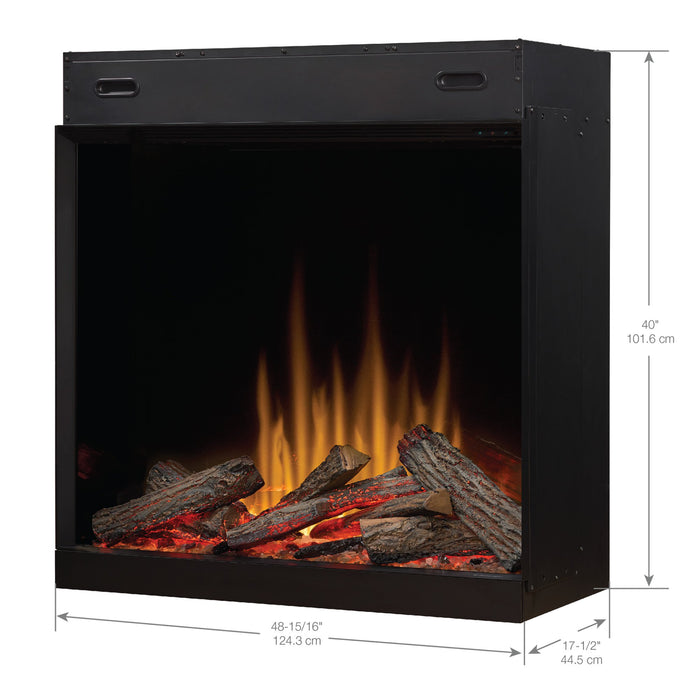 Dimplex - Ignite Aspire 48" Built-In Electric Fireplace