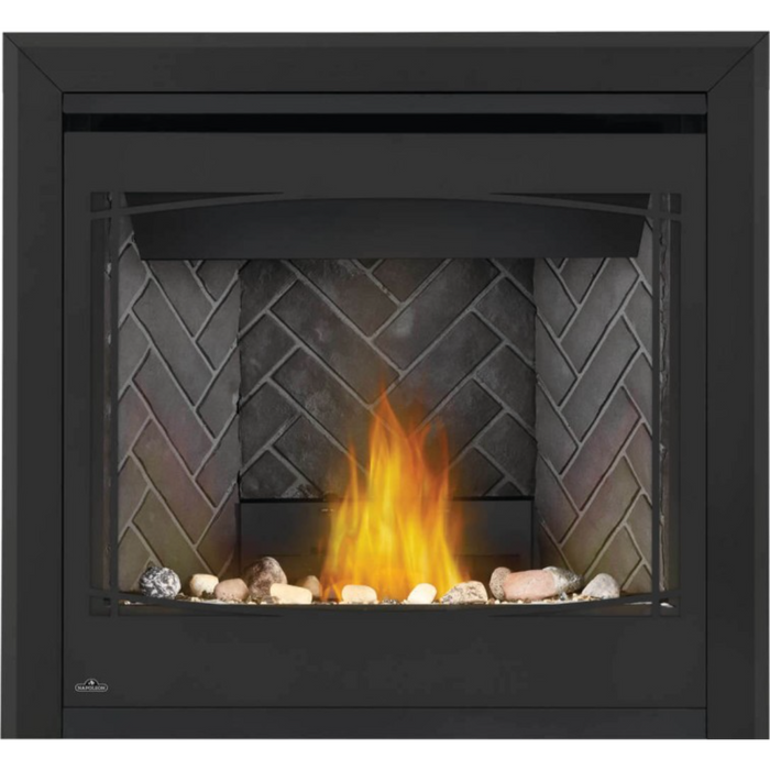 Napoleon - Ascent B 36" Traditional Direct Vent Gas Fireplace - 18,000 BTU