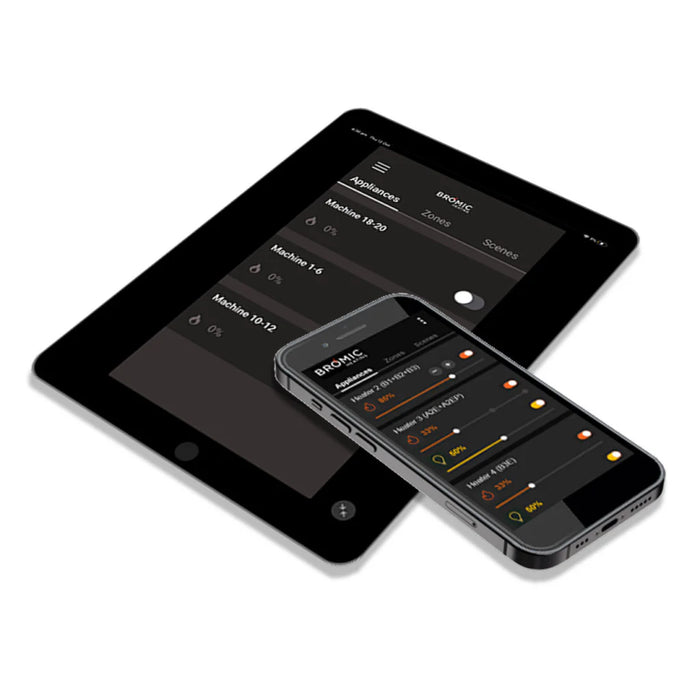 Bromic Heating - Affinity Smart-Heat Control Eclipse Pendant 1CH