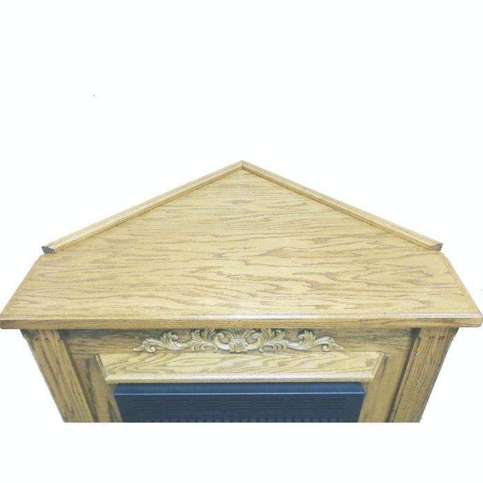 Buck Stove - Model 34 Classic Corner Mantel - Unfinished