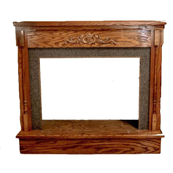 Buck Stove - Model 34 Classic Mantel - Dark Oak