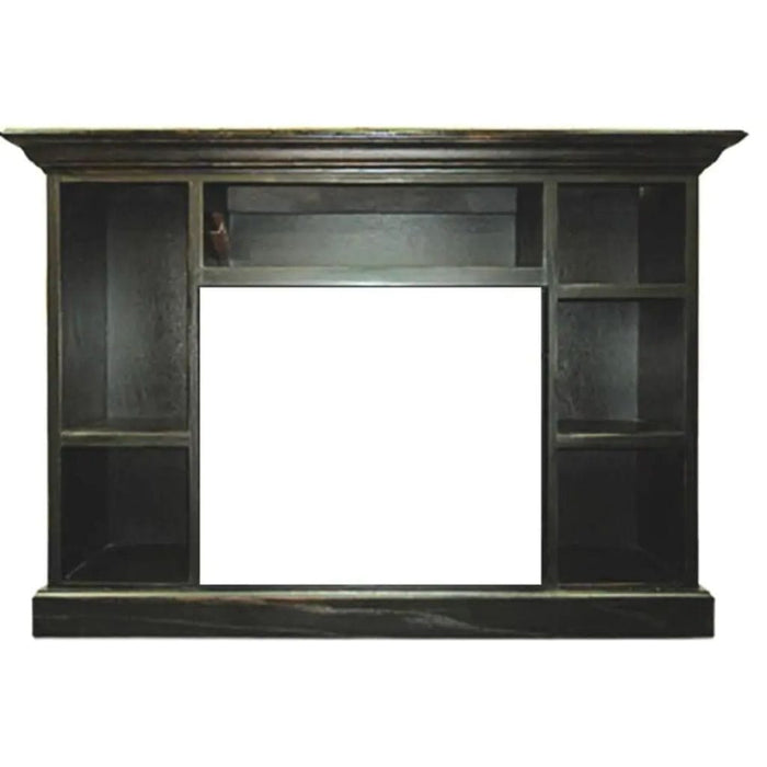 Buck Stove - Model 34 Prestige Bookcase Mantel - Black