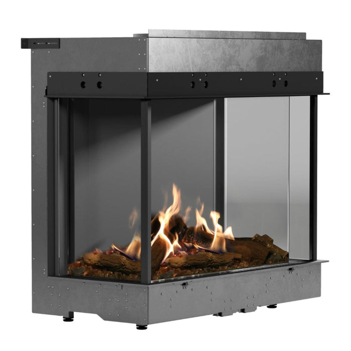 Dimplex - Faber MatriX 3326 Series Three-sided Bay Built-in Gas Fireplace - 42,000 BTU