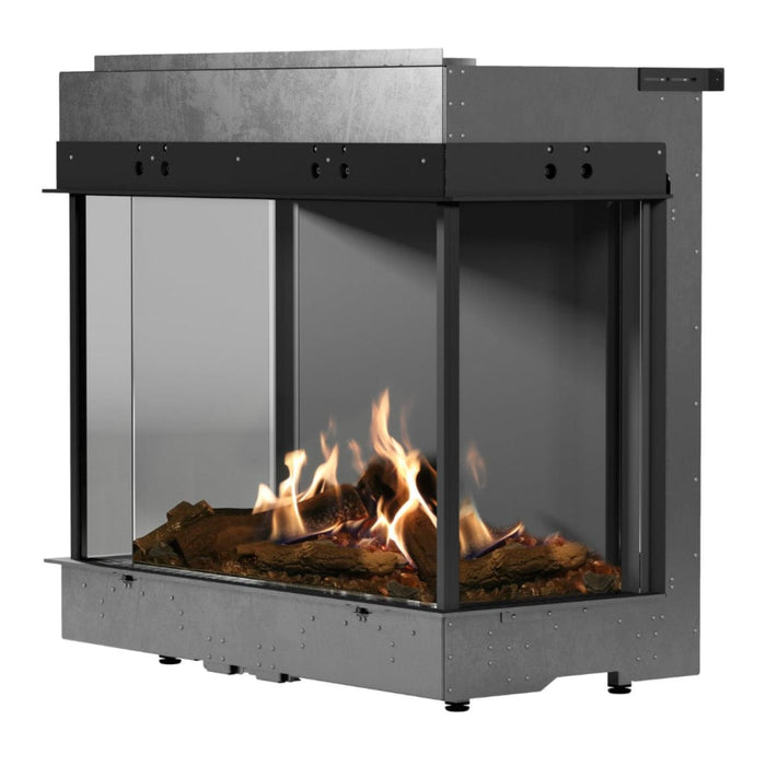 Dimplex - Faber MatriX 3326 Series Three-sided Bay Built-in Gas Fireplace - 42,000 BTU