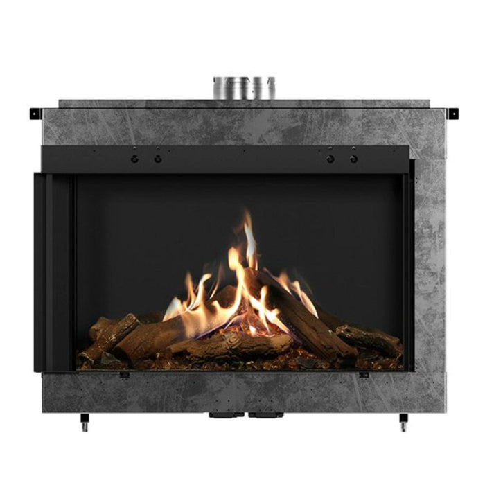 Dimplex - Faber MatriX 4326 Series Two-sided Left-facing Built-in Gas Fireplace - 45,000 BTU