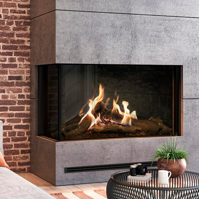 Dimplex - Faber MatriX 4326 Series Two-sided Left-facing Built-in Gas Fireplace - 45,000 BTU