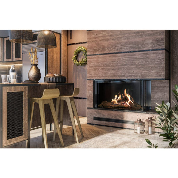 Dimplex - Faber MatriX 4326 Series Two-sided Right-facing Built-in Gas Fireplace- 45,000 BTU