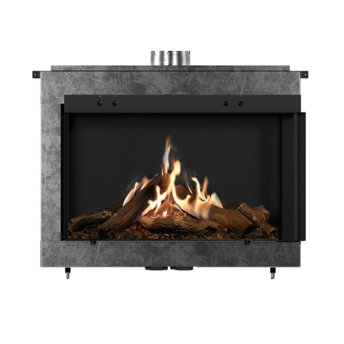 Dimplex - Faber MatriX 4326 Series Two-sided Right-facing Built-in Gas Fireplace- 45,000 BTU