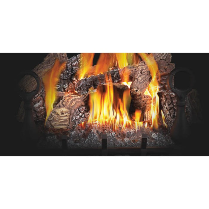 Napoleon - 30" Fiberglow Vented Gas Log Set with Electronic Ignition - 65,000 BTU