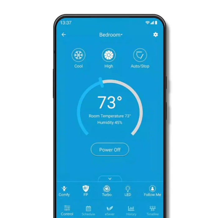 MRCOOL - DIY 5th Generation- 55,000 BTU 6-Zone Ductless Mini Split AC and Heat Pump with Ceiling Cassettes - SEER 22 (12K + 12K + 12K + 12K + 12K + 12K) - 230V