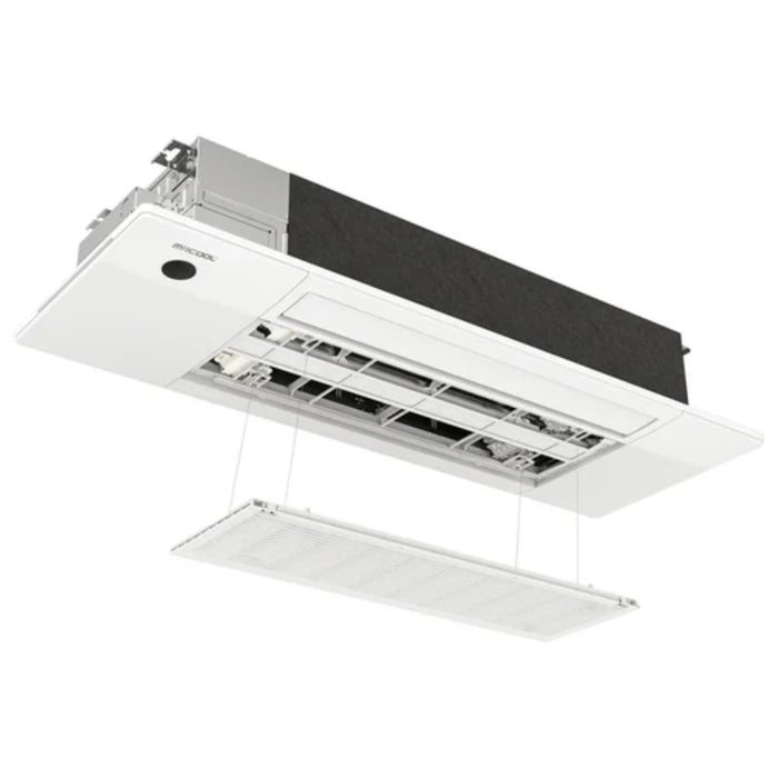 MRCOOL - DIY 5th Generation- 27,000 BTU 4-Zone Ductless Mini Split AC and Heat Pump with Ceiling Cassettes - SEER 23 (6K + 6K + 6K + 12K)  - 230V
