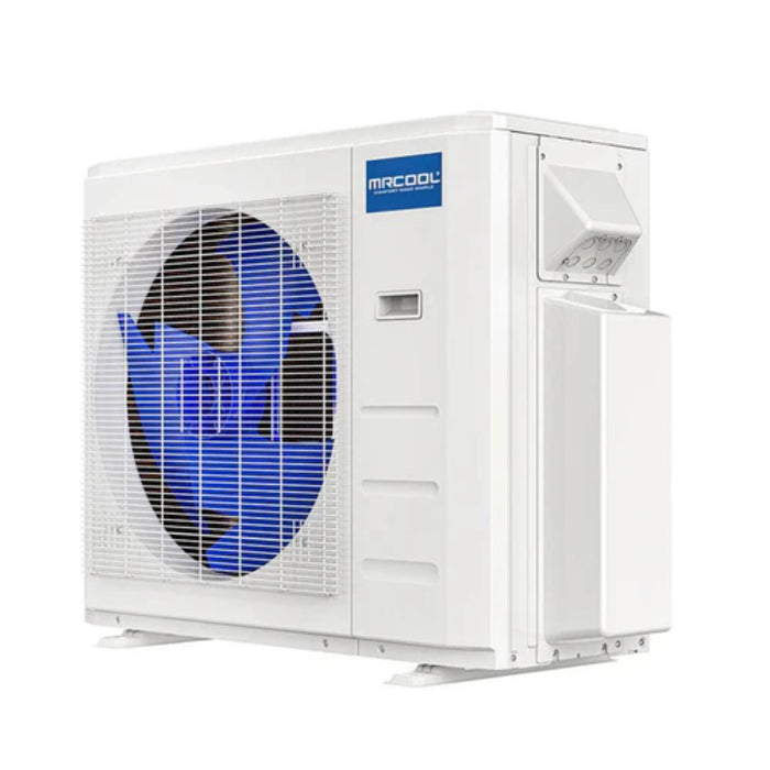 MRCOOL - DIY 5th Generation- 27,000 BTU 4-Zone Ductless Mini Split AC and Heat Pump with Ceiling Cassettes - SEER 23 (6K + 6K + 6K + 12K)  - 230V