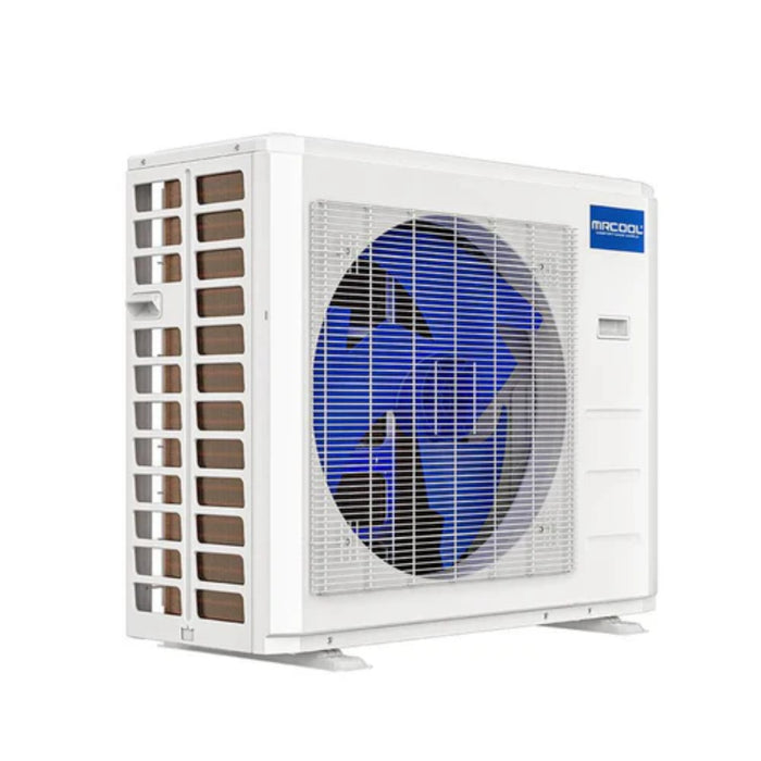 MRCOOL - DIY 5th Generation- 27,000 BTU 4-Zone Ductless Mini Split AC and Heat Pump with Ceiling Cassettes - SEER 23 (6K + 6K + 6K + 12K)  - 230V
