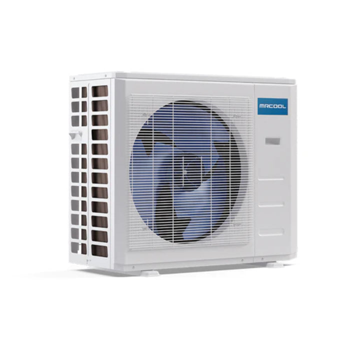 MRCOOL - DIY 4th Generation - 36,000 BTU 2-Zone Ductless Mini-Split AC and Heat Pump - SEER 22 (12K + 24K) - 230V