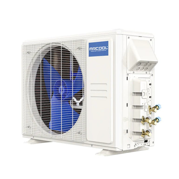 MRCOOL - DIY 5th Generation - 36,000 BTU 2-Zone Mini Split Air Conditioner and Heat Pump - SEER2 23 - (6K + 18K) - R454B - 230V