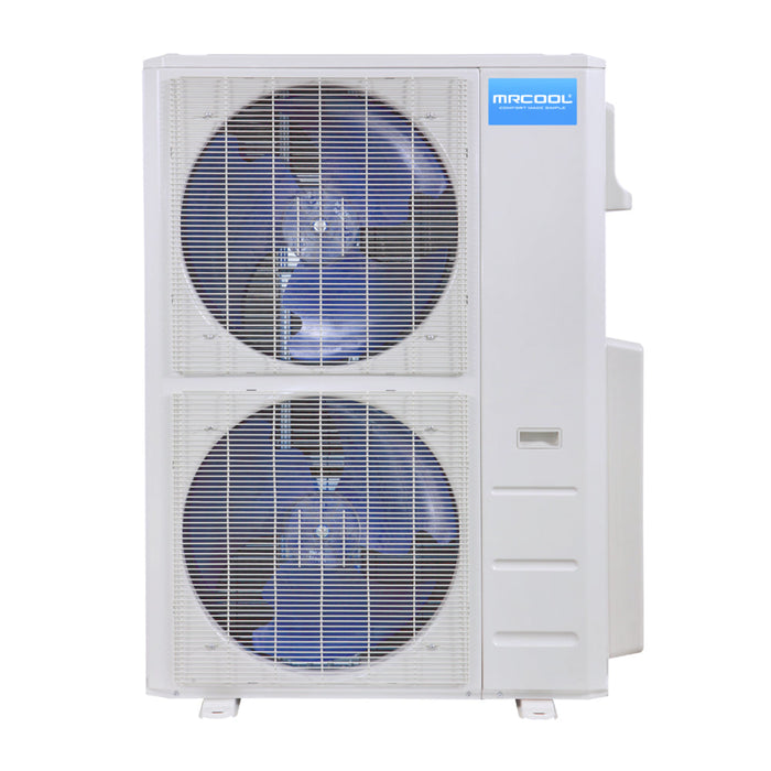 MRCOOL - DIY 4th Generation - 48,000 BTU 4-Zone Ductless Mini-Split Air Conditioner and Heat Pump - SEER 21 (9K + 9K + 9K + 24K) - 230V