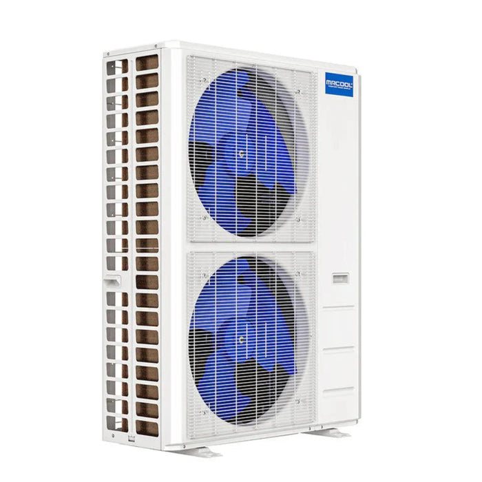 MRCOOL - DIY 5th Generation - 55,000 BTU 2-Zone Mini Split Air Conditioner and Heat Pump - SEER2 22 - (12K + 24K) - R454B - 230V