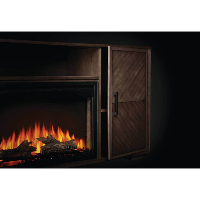 Napoleon - Essential Hayworth 65" Mantel Package with 30" Cineview Electric Fireplace - 5,000 BTU