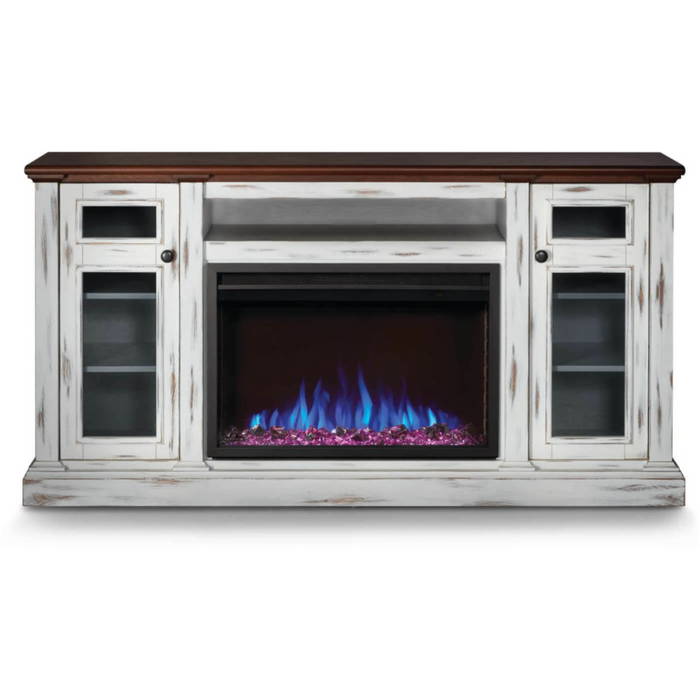 Napoleon - Essential Charlotte 68" Mantel Package with 30" Cineview Electric Fireplace - 5,000 BTU