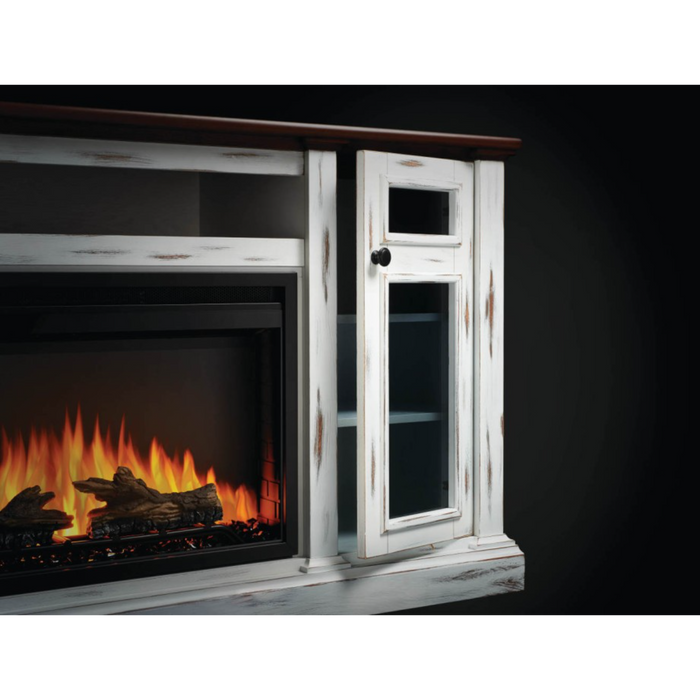 Napoleon - Essential Charlotte 68" Mantel Package with 30" Cineview Electric Fireplace - 5,000 BTU