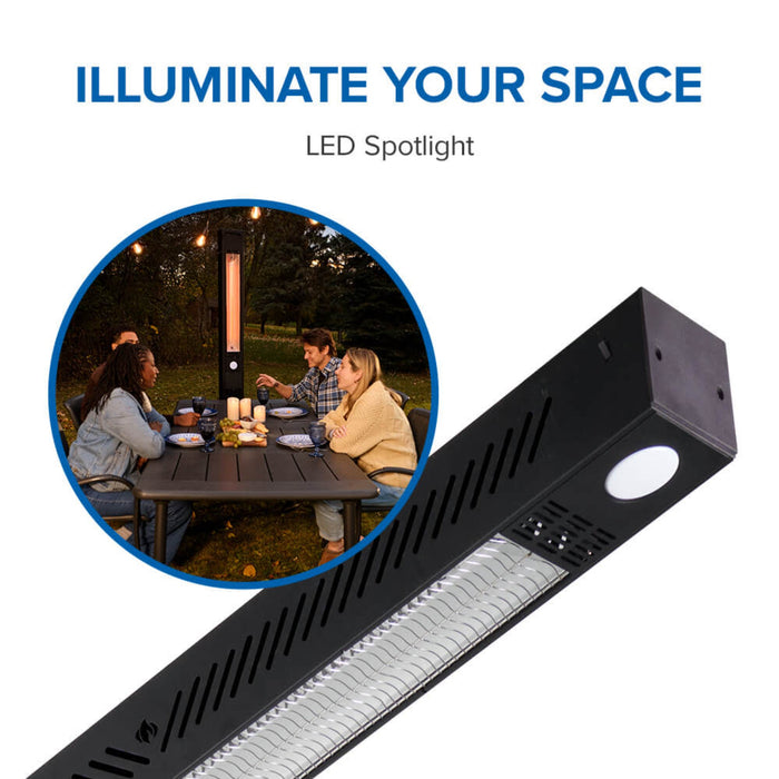 Napoleon - Phantom 82" Freestand Outdoor Electric Infrared Heater