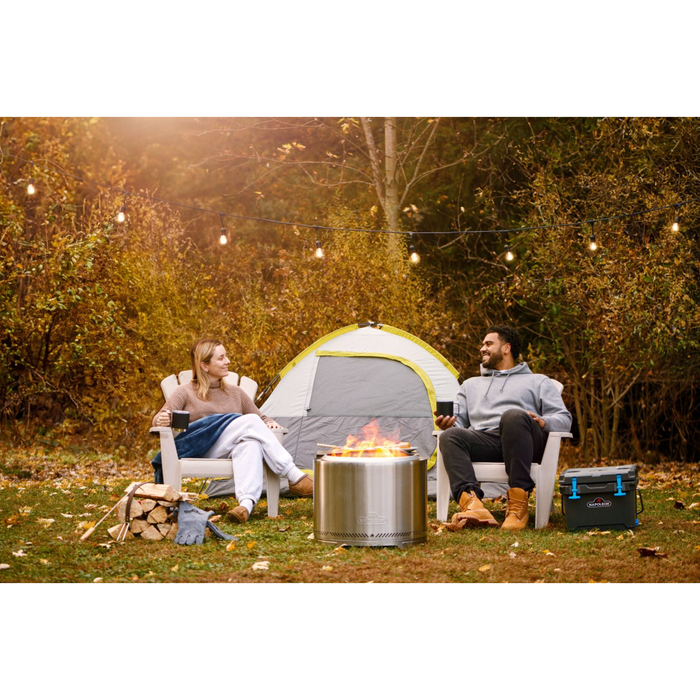 Napoleon - Timberwolf Smokeless 22" Large Stainless Steel Wood Fire Pit