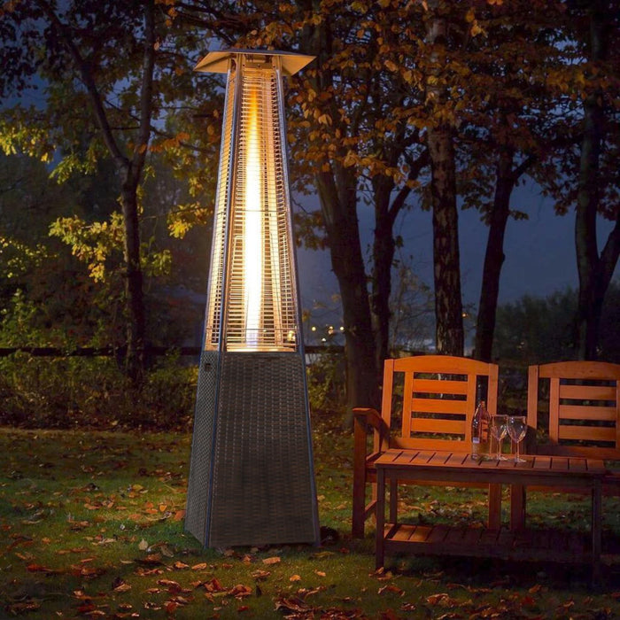 RADtec TF-WK 89"  89" Tower Flame Propane Patio Heater - 41,000 BTU