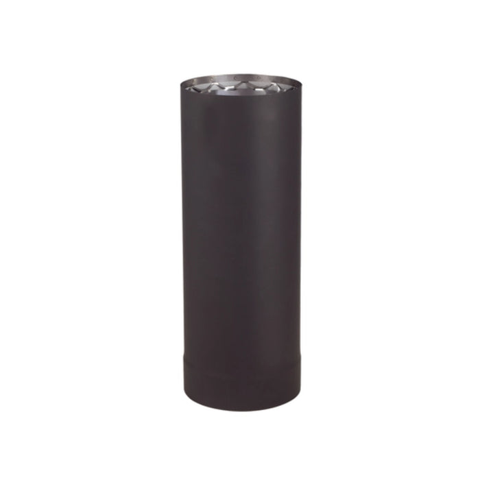 Drolet - 6" X 6"L Vortex Double Wall Black Pipe