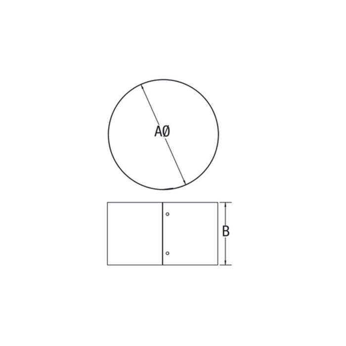 Drolet - 6" Vortex Wall Finishing Band