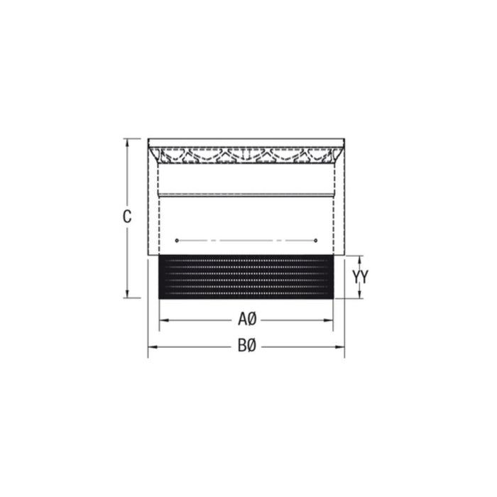 Drolet - 6" Vortex Stove Adapter