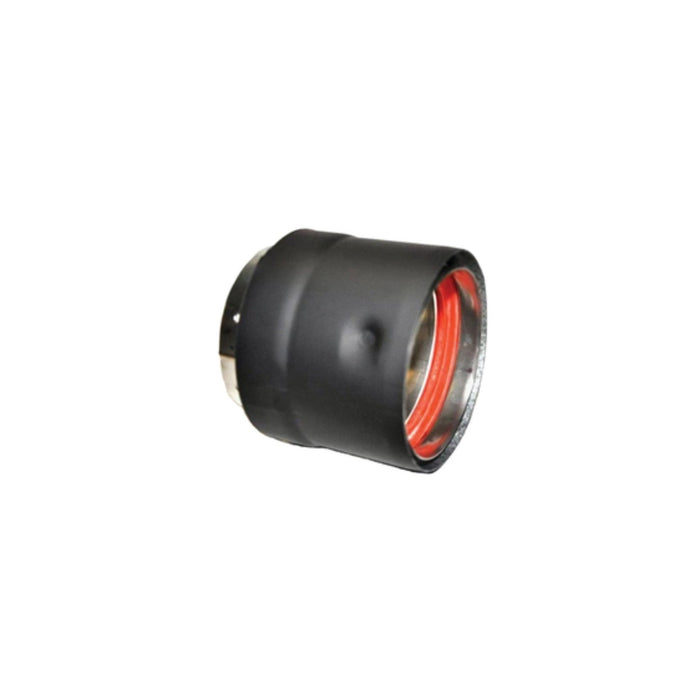 Drolet - 4" Pellet Stove Black Adapter