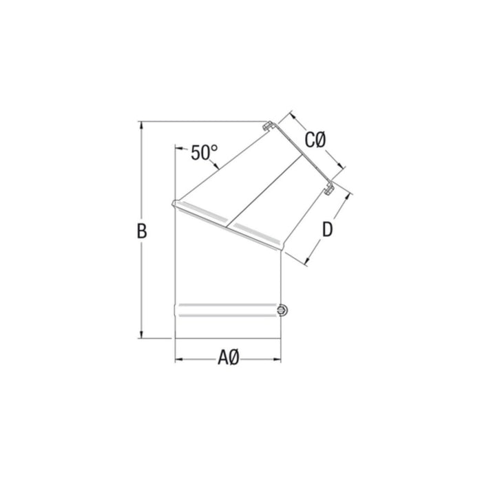 Drolet - 3" Pellet Jet Cap