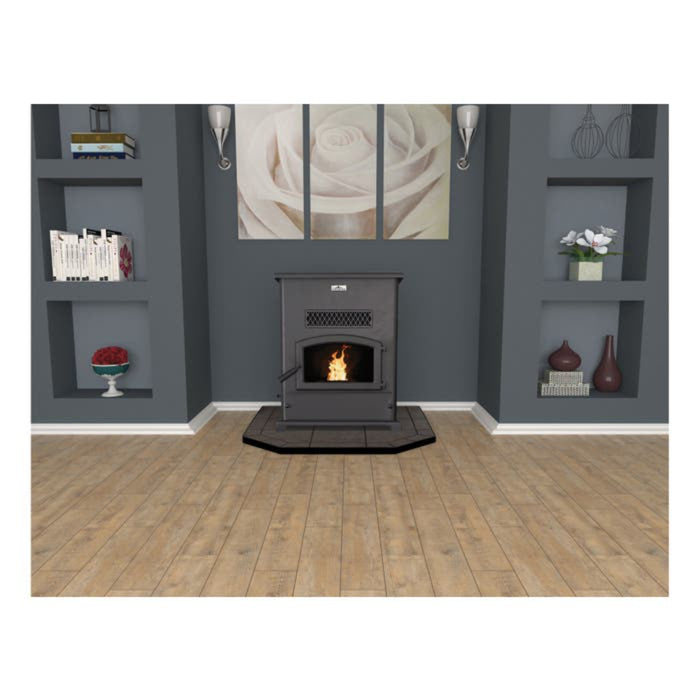Breckwell - Model SP1000 Big E Pellet Stove with Blower - 47,000 BTU