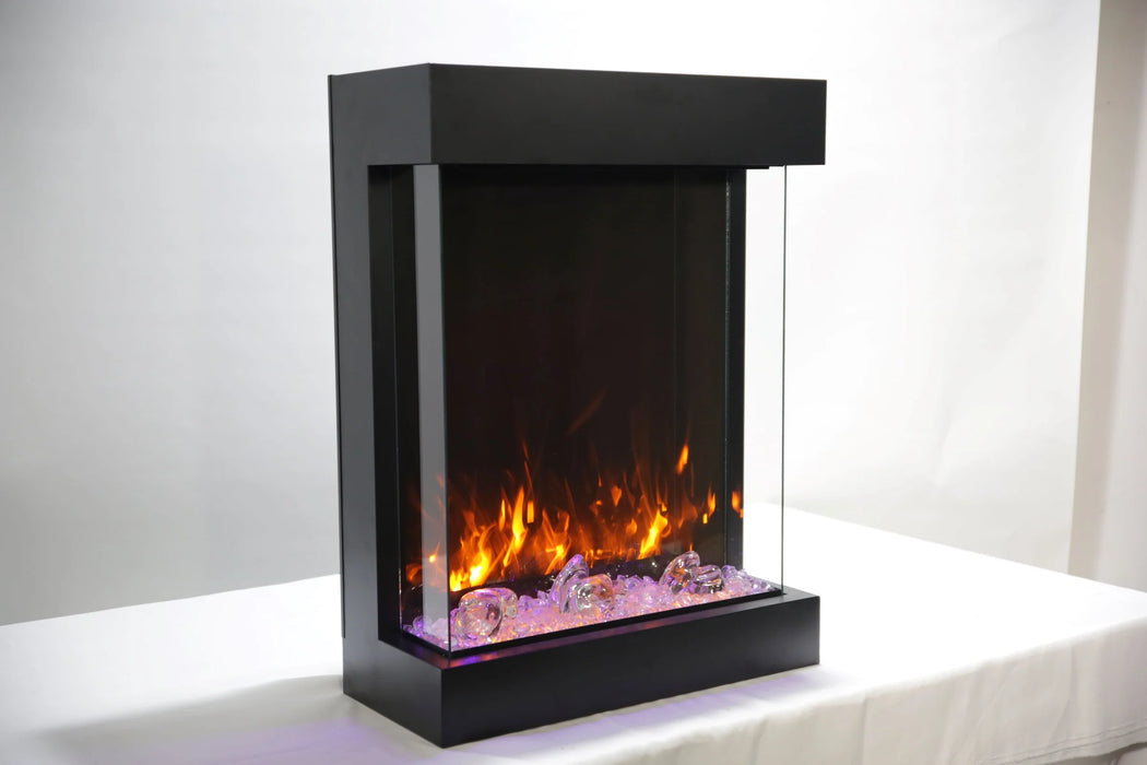 Amantii - The Cube Freestanding Electric Fireplace