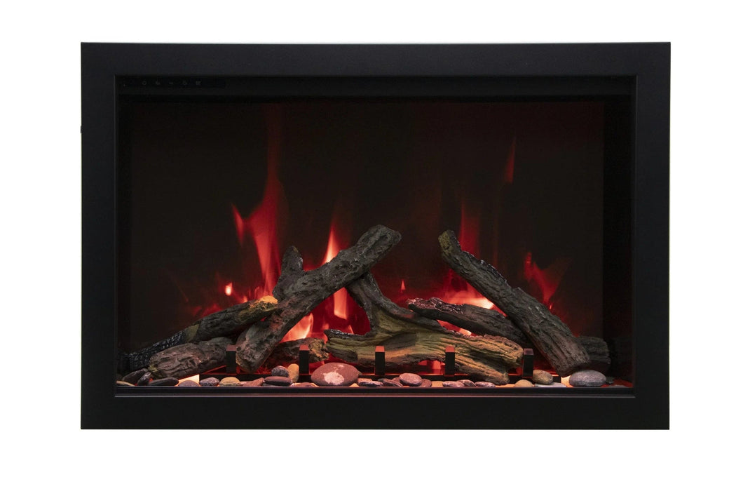 Amantii - 26" Traditional Smart Indoor / Outdoor Electric Fireplace Insert