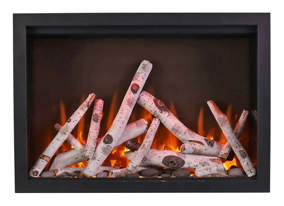 Amantii - 26" Traditional Smart Indoor / Outdoor Electric Fireplace Insert