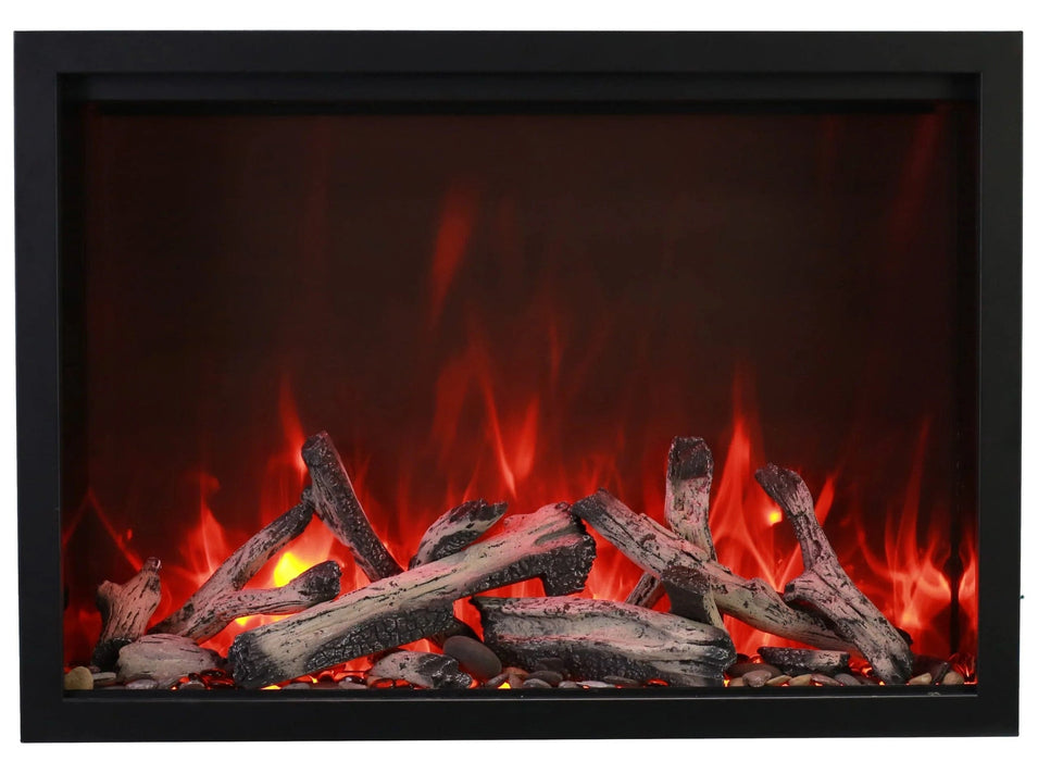 Amantii - 44" Traditional Smart Indoor / Outdoor Electric Fireplace Insert