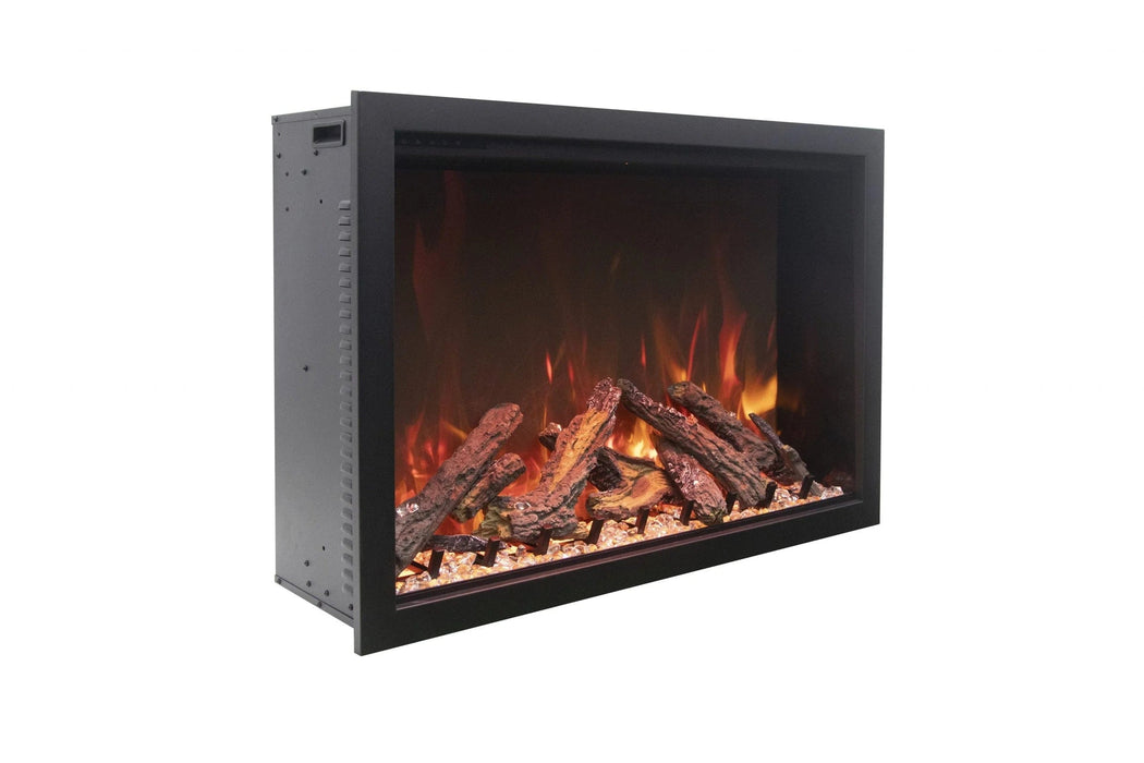 Amantii - 48" Traditional Smart Indoor / Outdoor Electric Fireplace Insert